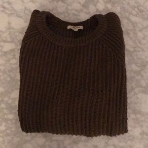 Madewell side zip sweater